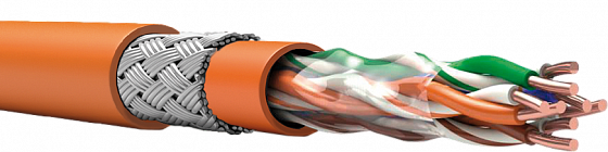 Изображение TechnoLAN U/UTP SWA PS Cat 5e PVC LS нг(A)-FRLS