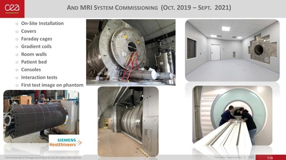 Самая мощная МРТ система в мире с полем 11.75 Тл, позволяющая исследовать процессы в мозгу человека в реальном времени.